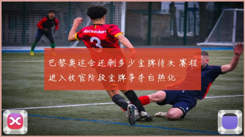 巴黎奥运会还剩多少金牌待决 赛程进入收官阶段金牌争夺白热化